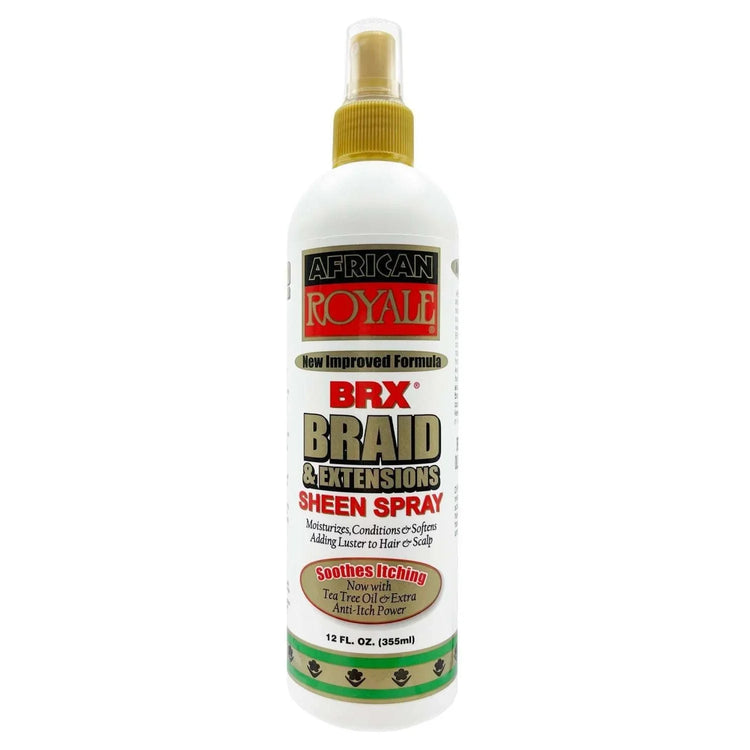 African Royale Braid Sheen Spray 12 Oz by African Royale