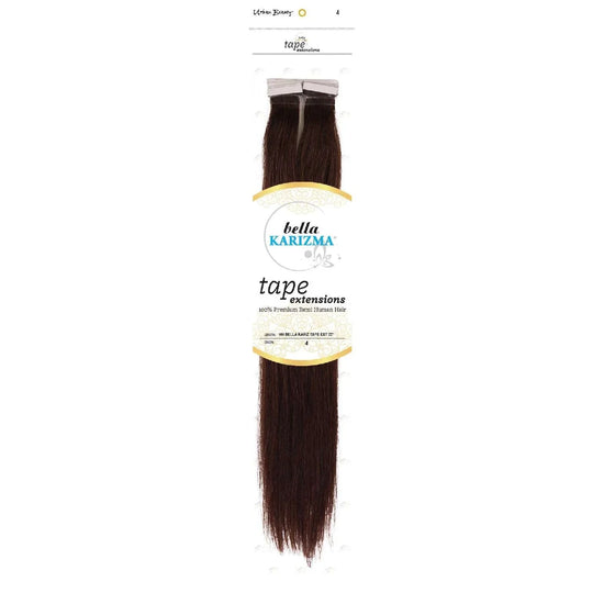 Human Hair Bella Karizma Tape Hair Extension 22 Inch 4 by Urban Beauty
