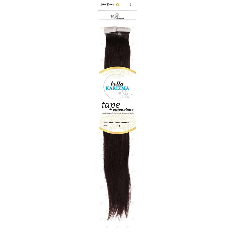 Human Hair Bella Karizma Tape Hair Extension 24 Inch 2 by Urban Beauty