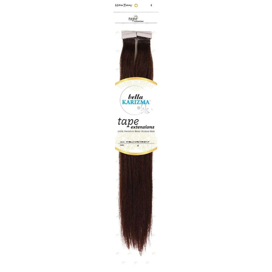 Human Hair Bella Karizma Tape Hair Extension 24 Inch 4 by Urban Beauty