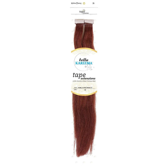 Human Hair Bella Karizma Tape Hair Extension 24 Inch 33 by Urban Beauty