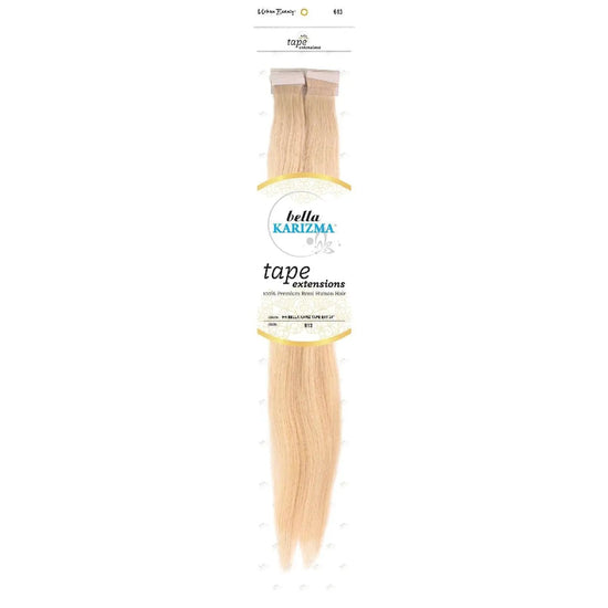 Bella Karizma Tape Hair Extensions 24 Inch Human Hair 613