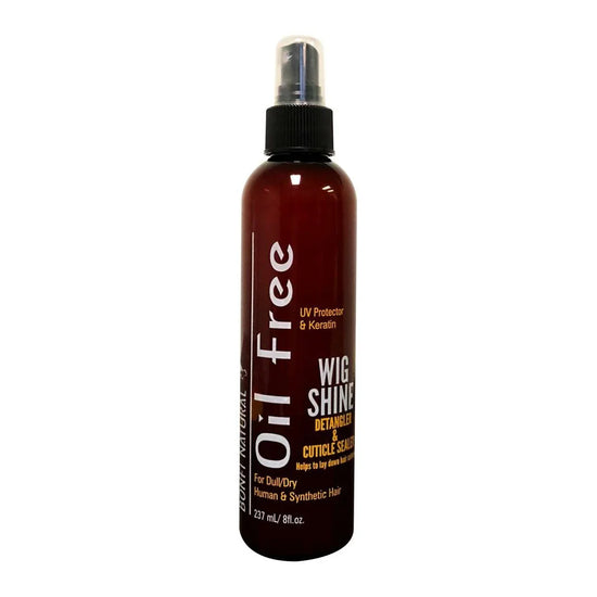 Bonfi Natural Oil Free Wig Shine Detangler Cuticle Sealer 8 Oz by Bonfi