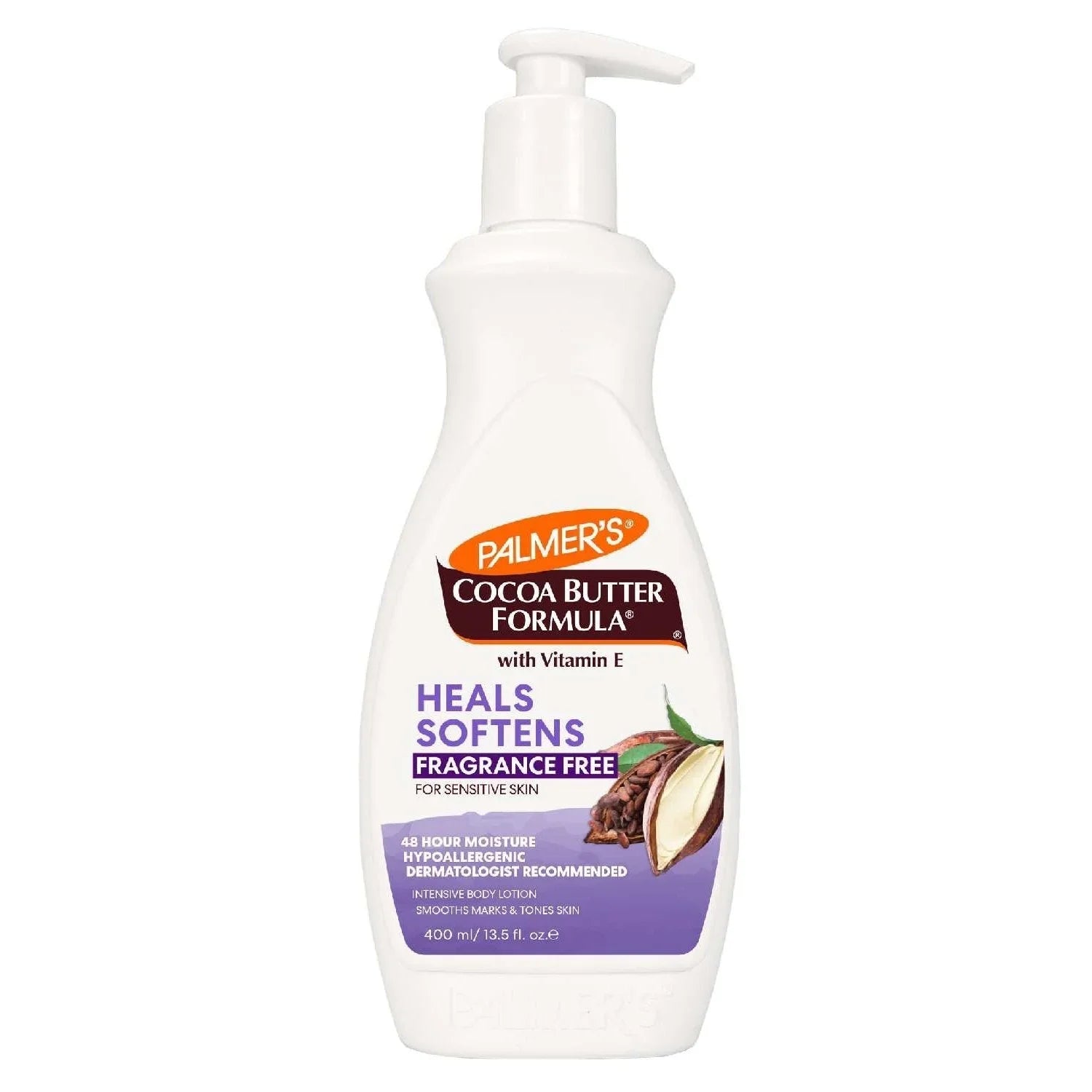 Palmers Cocoa Butter Lotion Fragrance Free 13.5 Oz by Palmers