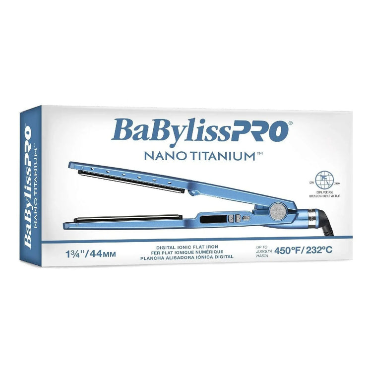 Babylisspro Nano Titanium Ionic Straightener 1 34 In by BaByliss