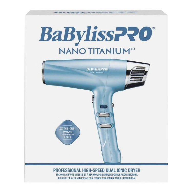 Babyliss Nano Titanium High Speed Custom Ionic Dryer 1875W by BaByliss