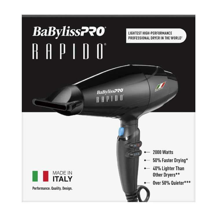 Babylisspro Rapido Dryer 2000W by BaByliss