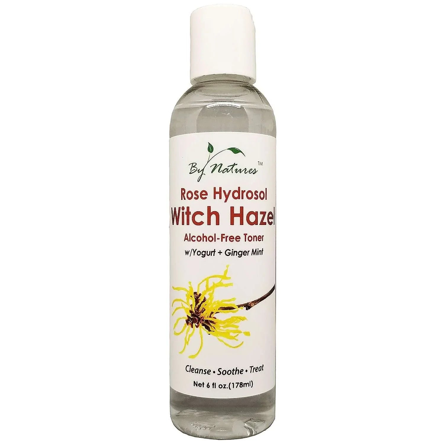 By Natures Rose Hydrosol Witch Hazel 6 Oz by BY NATURES
