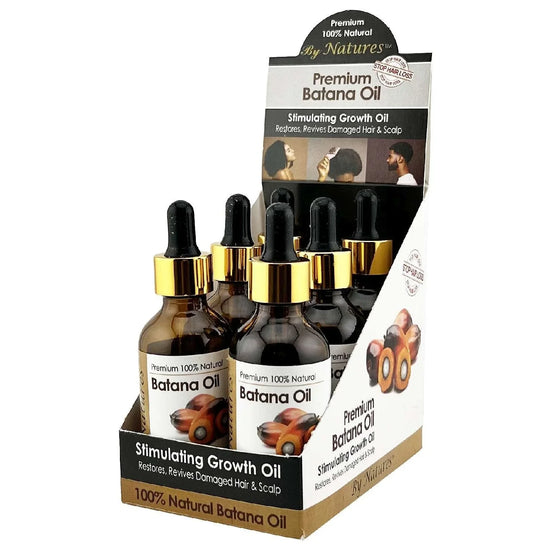 By Natures 100% Natural Batana Oil Stimulating Growth Oil 2 Oz by BY NATURES