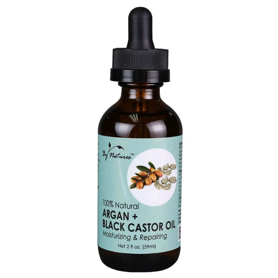 By Nature 100 Percent Natural Argan and Black Castor Oil