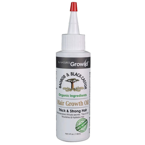 Growild Baobob and Black Castor Organic Hair Growth Oil