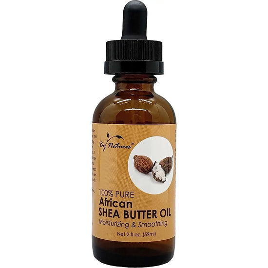 By Nature 100 Percent Pure African Shea Butter Oil 2 Oz