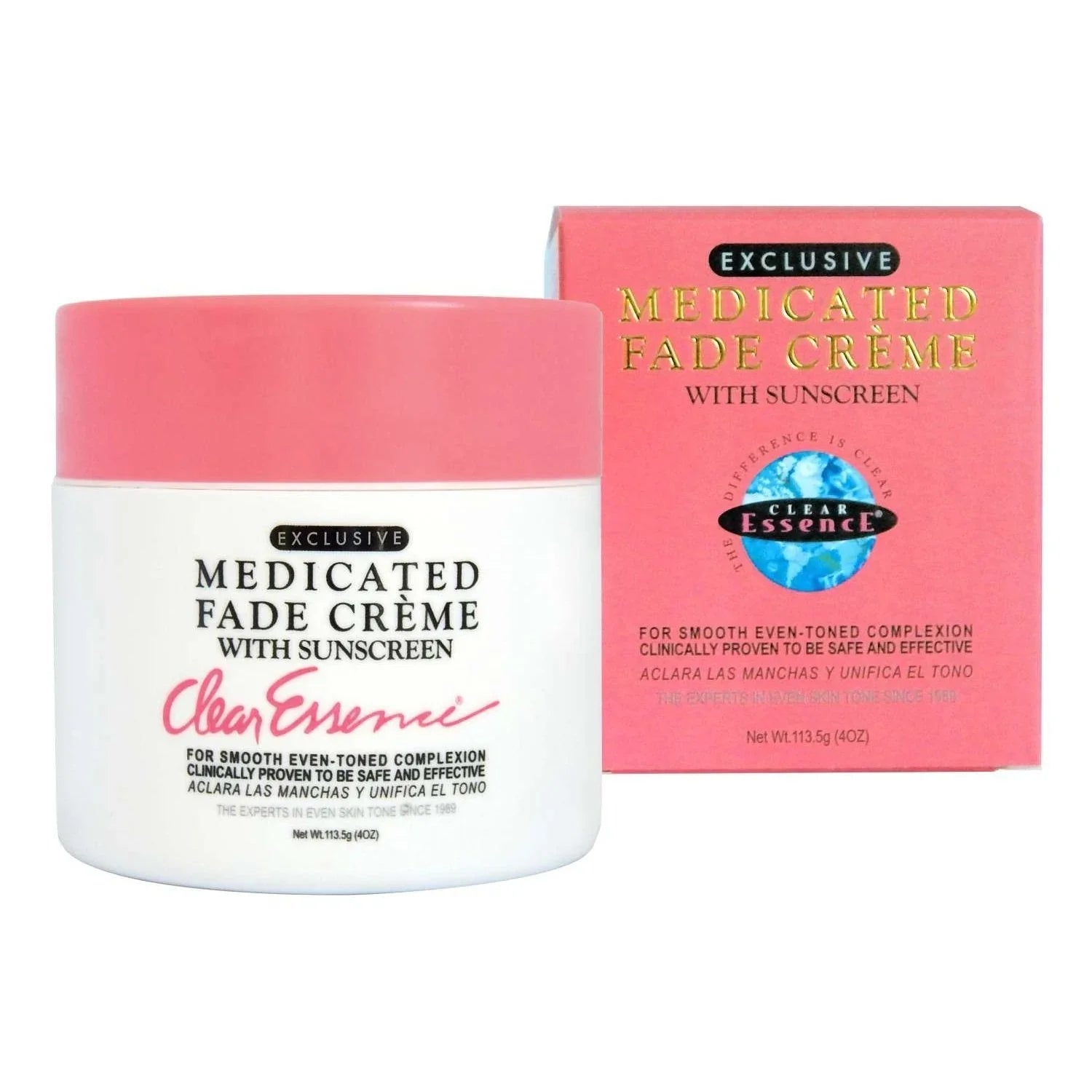 Clear Essence Exclusive Medicated Fade Cream 4 Oz by Clear Essence