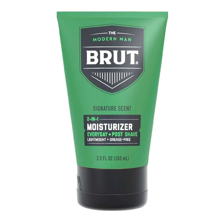 Brut Classic 2-In-1 Moisturizer Face Everywhere And Post Shave 3.5 Oz by Brut