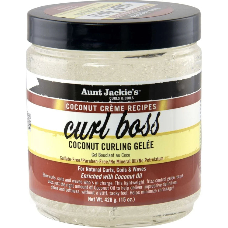 Aunt Jackies Coconut Creme Curl Boss 15 Oz by Aunt Jackies