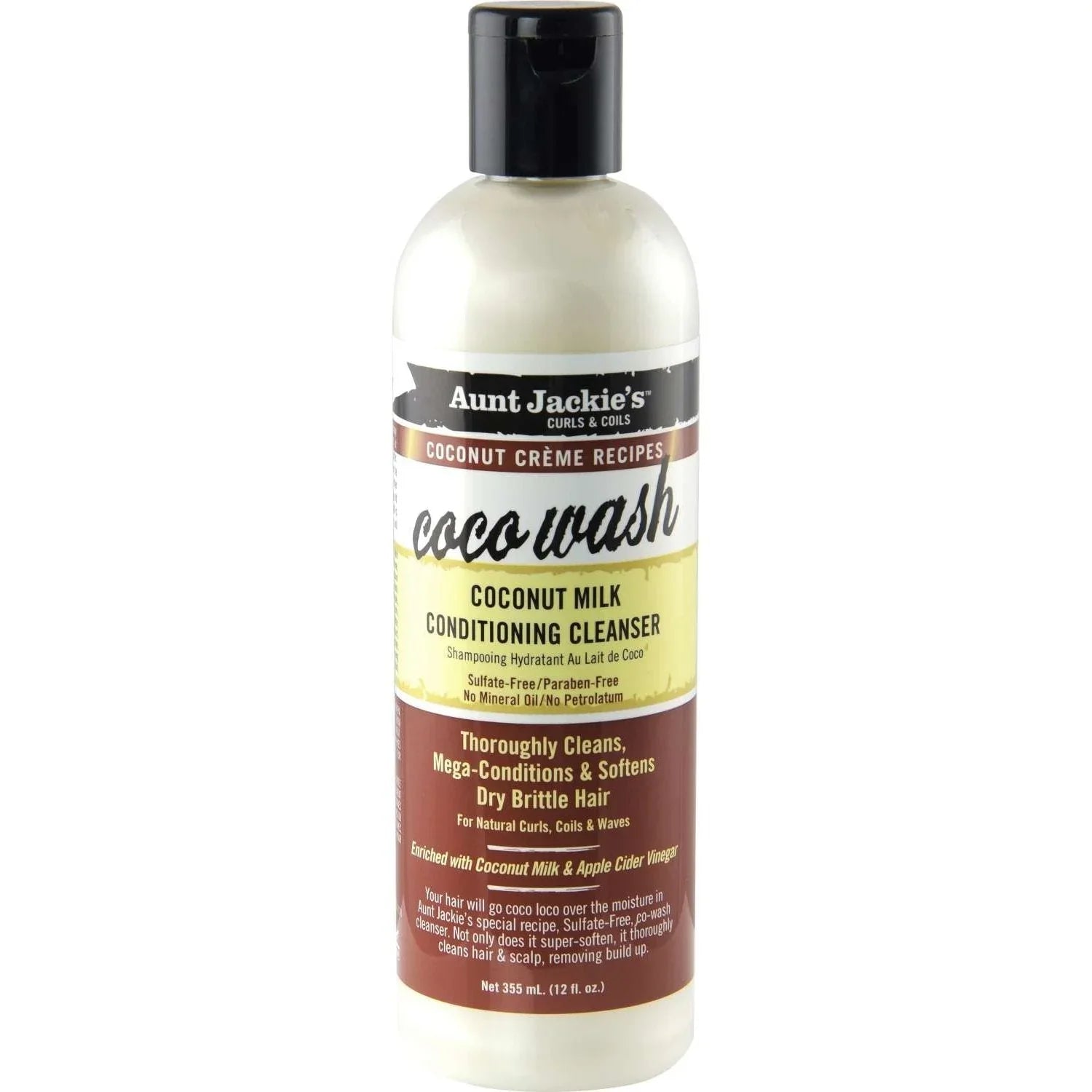 Aunt Jackies Aunt Jackies Coconut Creme Coco Wash 12 Oz by Aunt Jackies