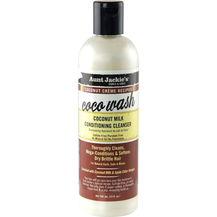 Aunt Jackies Aunt Jackies Coconut Creme Coco Wash 12 Oz by Aunt Jackies