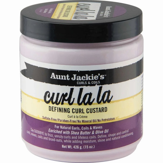 Aunt Jackies Curl La La Custard 15 Oz by Aunt Jackies