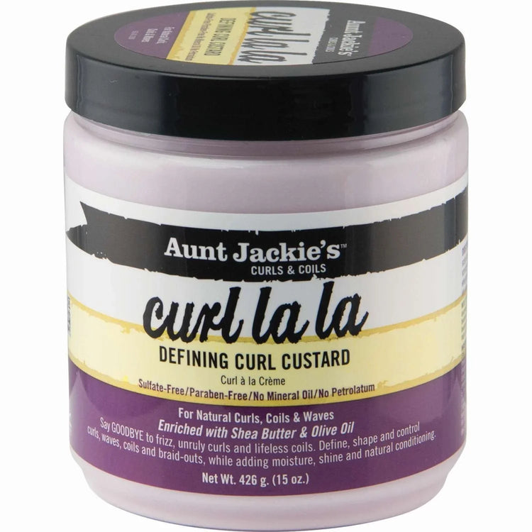 Aunt Jackies Curl La La Custard 15 Oz by Aunt Jackies