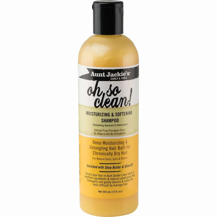 Aunt Jackies Oh So Clean Shampoo 12 Oz by Aunt Jackies