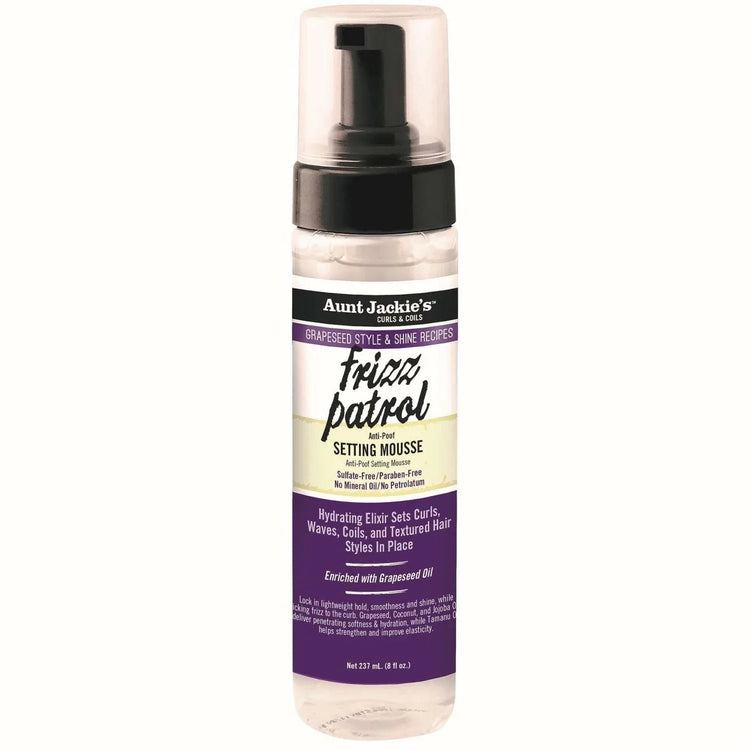 Aunt Jackies Grapeseed Frizz Patrol 8.5 Oz by Aunt Jackies