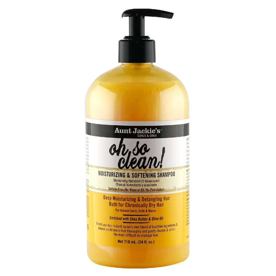 Aunt Jackies Oh So Clean Shampoo 24 Oz by Aunt Jackies