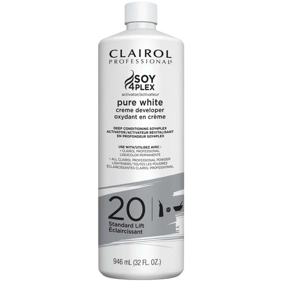 Clairol Pure White 20 Volume Cream Developer 32.0 Fl Oz by Clairol