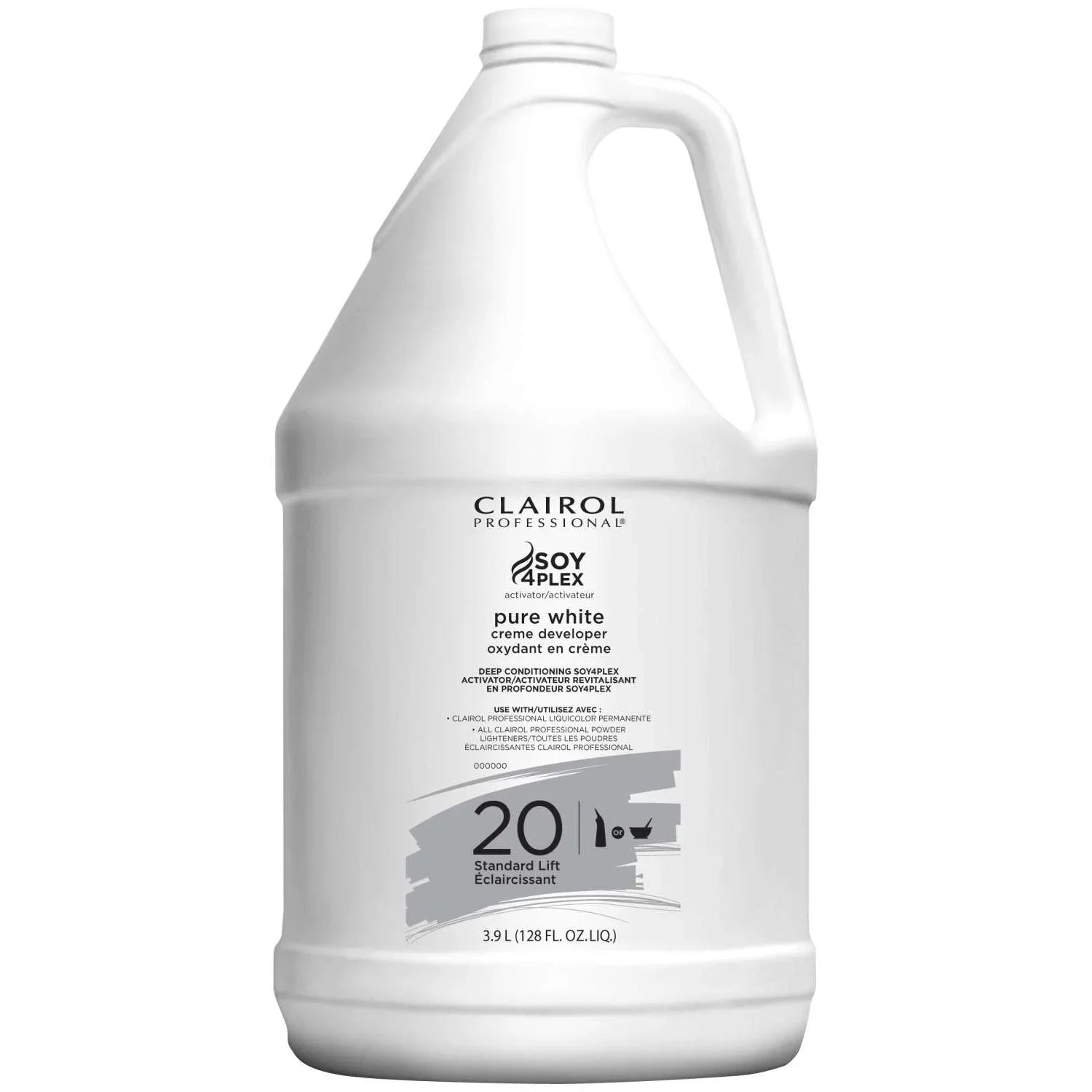 Clairol Pure White 20 Volume Cream Developer 128.0 Fl Oz by Clairol
