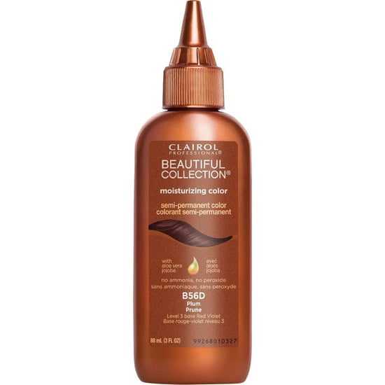 Clairol Professional Beautiful Collection Moisturizing Semi-Permanent Color 56D Plum 3.0 Fl Oz by Clairol