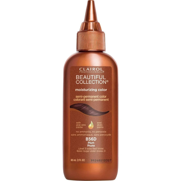 Clairol Professional Beautiful Collection Moisturizing Semi-Permanent Color 56D Plum 3.0 Fl Oz by Clairol