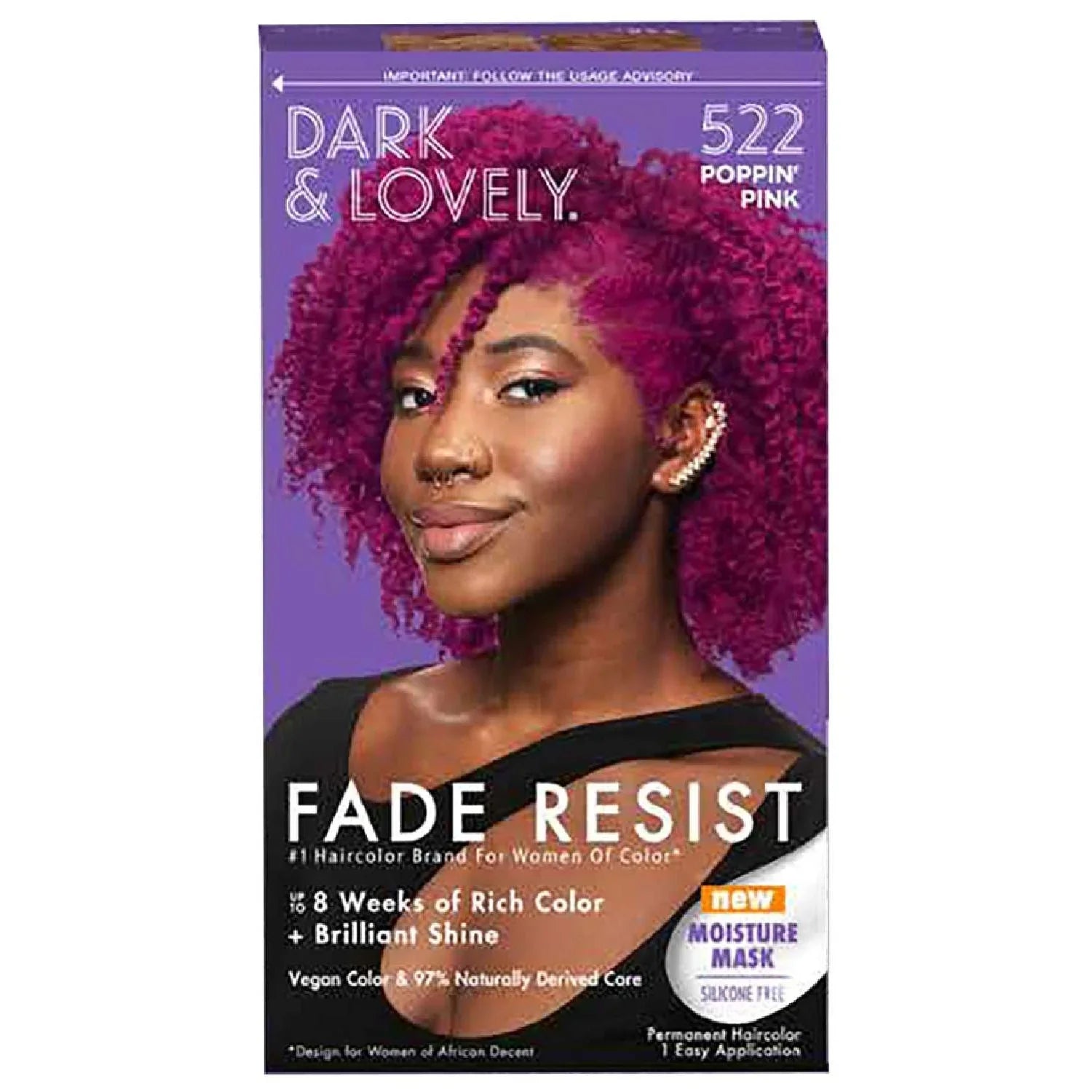 Dark & Lovely Fade Resist Poppin Pink Hair Color by Dark & Lovely