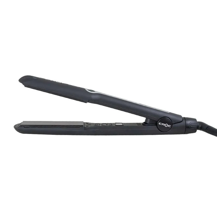 Croc Hybrid Titanium Flat Iron - Black by Croc