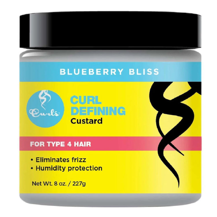Curls Blueberry Bliss Curl Defining Custard For 4 Type Hair by Curls