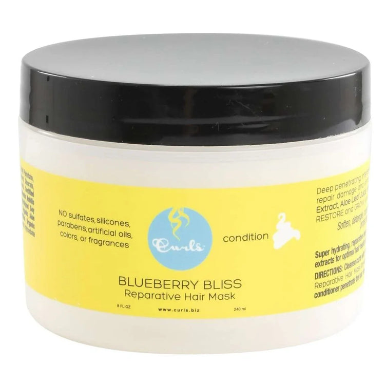 Curls Blueberry Reparative Hair Mask 8 Oz by Curls