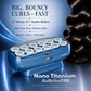Blue hair roller set with 12 jumbo rollers and smooth Nano Titanium housing