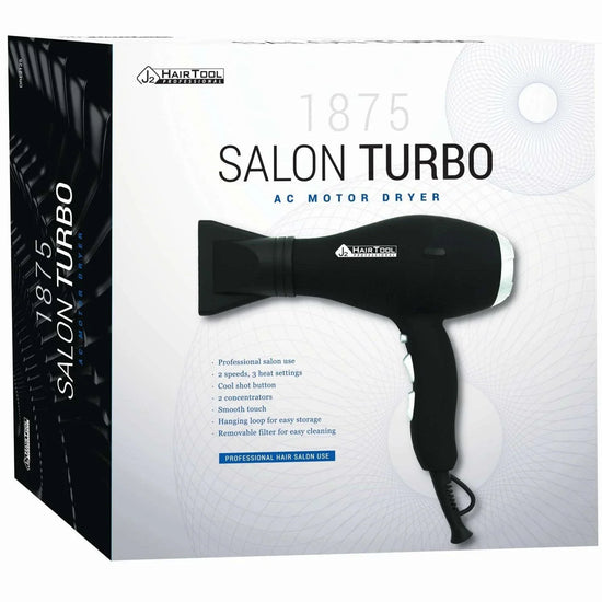 J2 Hair Tools Ac Turbo Dryer Black by J2 Hair Tools