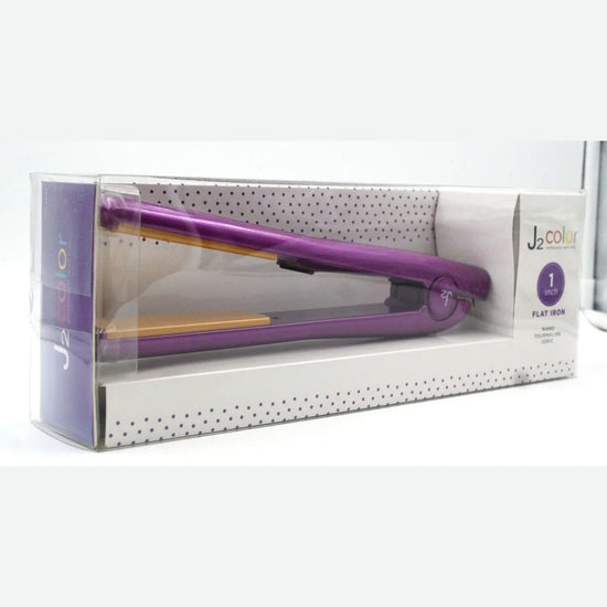 J2 Hair Tools Color Flat Iron Metallic Purple by J2 Hair Tools
