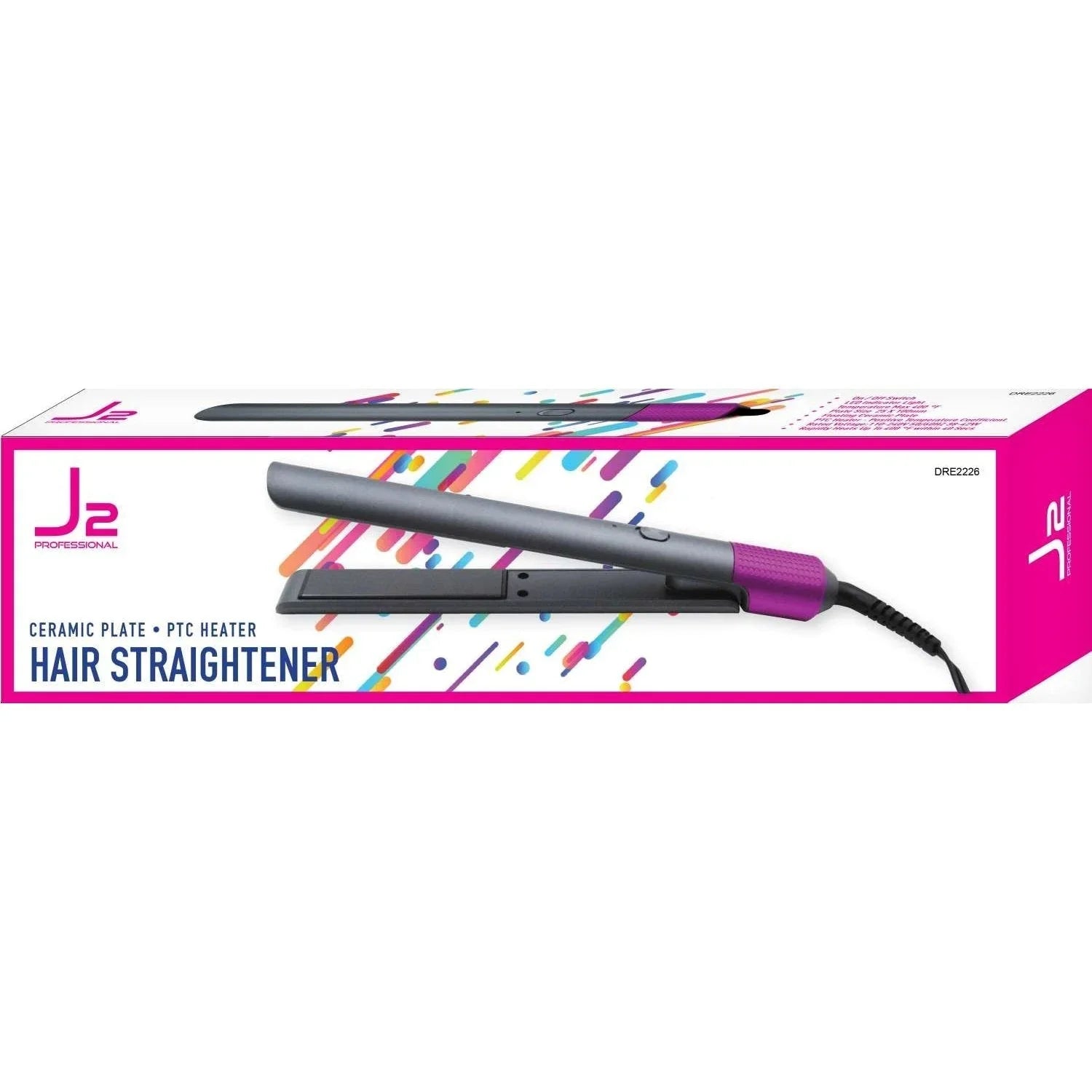 J2 Hair Tool Flat Iron Straightener by J2 Hair Tools