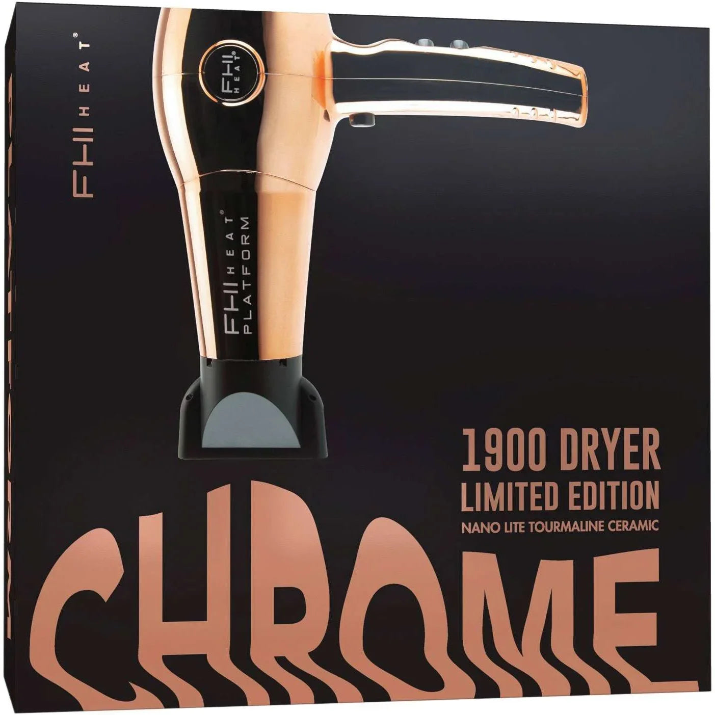 Fhi Heat Platform 1900 Dryer Limited Edition Rose Gold Chrome by FHI
