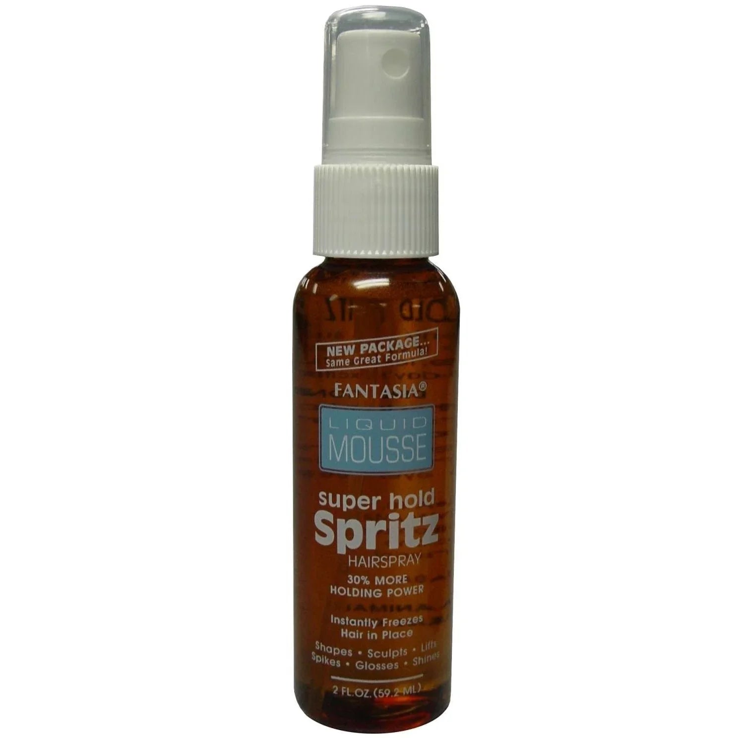 Fantasia Liquid Mousse Super Hold Spritz 2 Oz by Liquid Mousse
