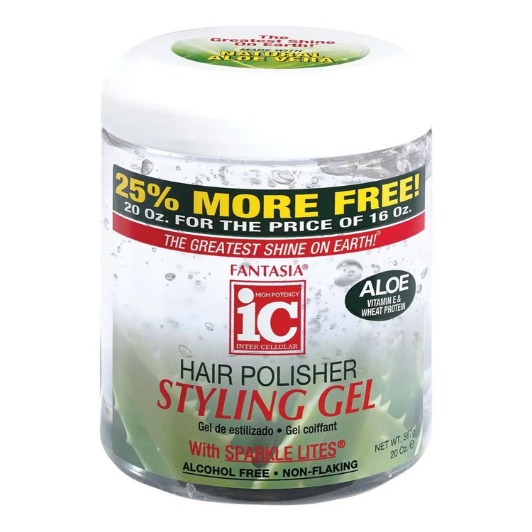 Ic Fantasia Fantasia Ic Hair Polisher Aloe Styling Gel 20 Oz by IC Fantasia