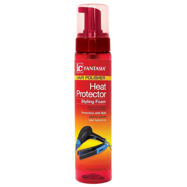 Fantasia Heat Protector Styling Foam 8.5 Oz by Fantasia