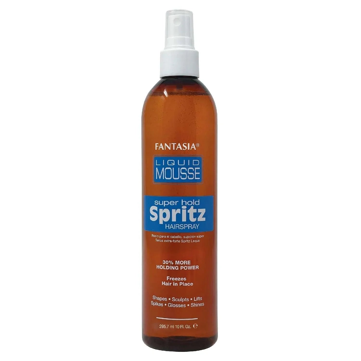 Fantasia Liquid Mousse Super Hold Spritz 10 Oz by Liquid Mousse