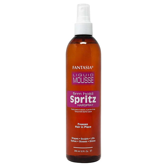 Fantasia Liquid Mousse Firm Hold Spritz Pink 10 Oz by Liquid Mousse