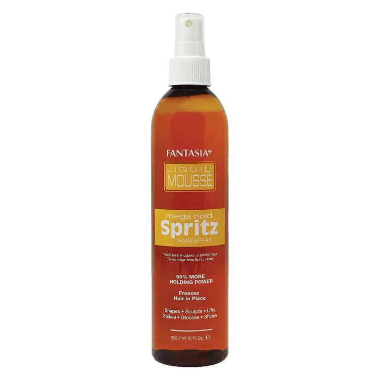 Fantasia Liquid Mousse Mega Hold Spritz 10 Oz by IC Fantasia