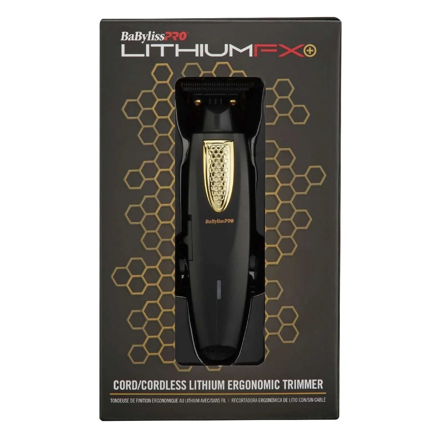 Babyliss Lithium Fx Cordcordless Lithium Ergonomic Trimmer Black And Gold by BaByliss