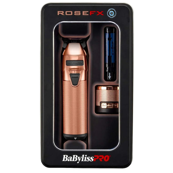 FX One Rosefx All Metal Interchangeable Battery Trimmer by BabylissPro