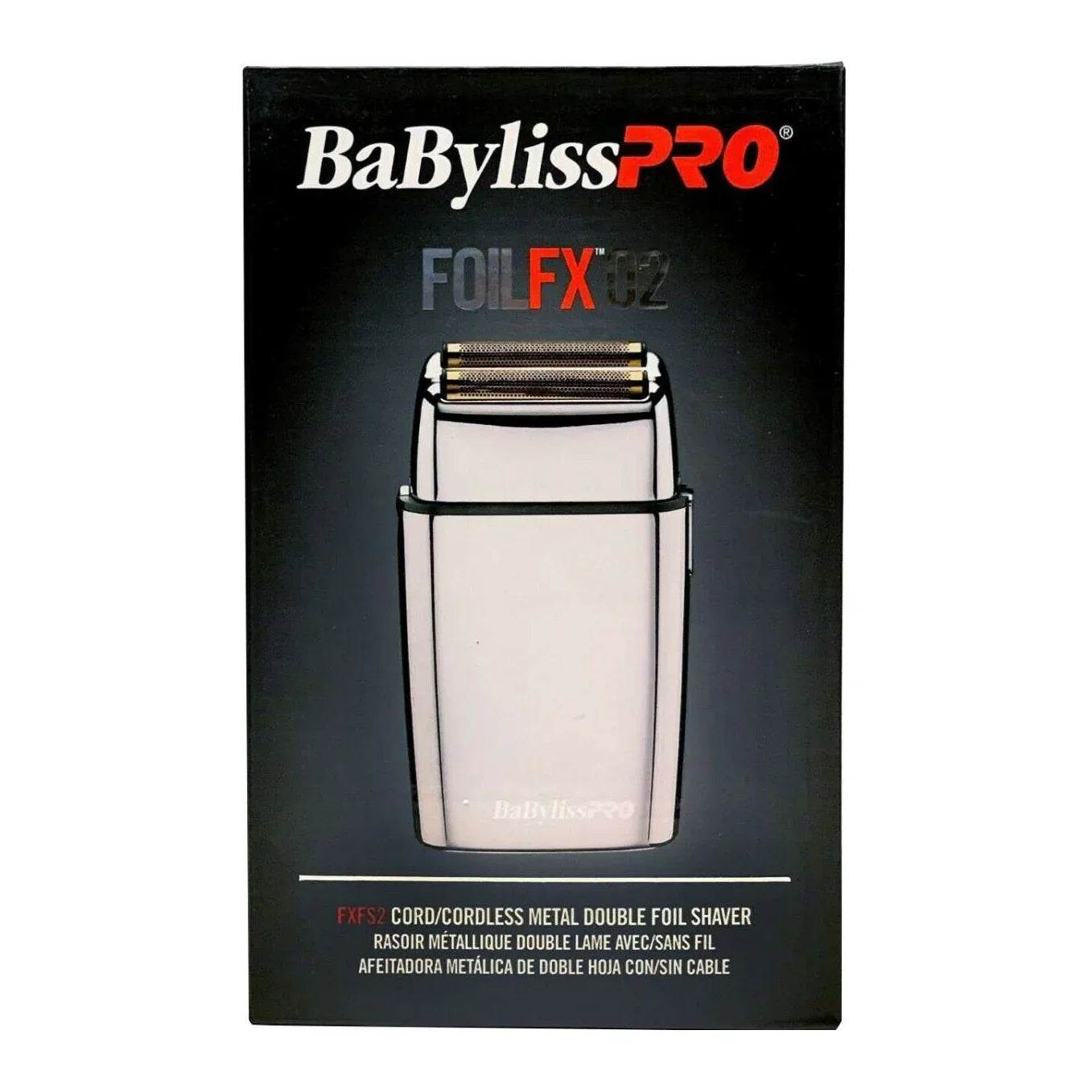 Babylisspro Foilfx02 Cordless Metal Double Foil Shaver Double by BaByliss