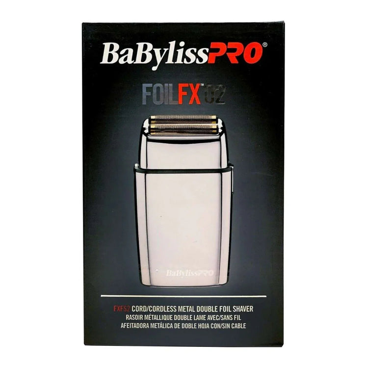 Babylisspro Foilfx02 Cordless Metal Double Foil Shaver Double by BaByliss