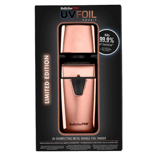 Babyliss Uvfoil Uv Double Foil Shaver Rose Gold by BabylissPro